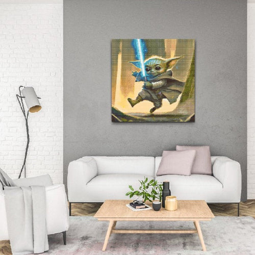Baby Yoda Diamond Painting Kit by Nordik Atelier